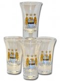 Man City Shot Glasses Manchester City