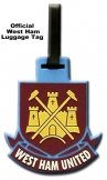 West Ham Utd Crest  Luggage Tag West Ham United