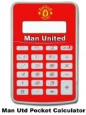 Man Utd Pocket Calculator Manchester United