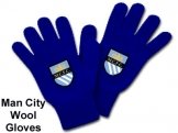 Man City Wool Gloves 