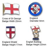 England Pin Badges 