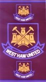 West Ham United Crest Towel 