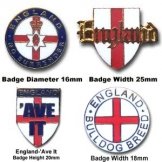 England Pin Badges 