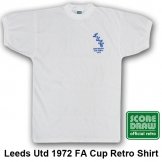 Leeds United Retro Shirt 
