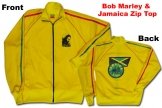 Jamaica & Bob Marley Zip Top 