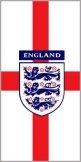 England 3 Lions Towel 