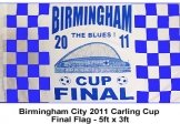 Birmingham City 2011 Final Flag 