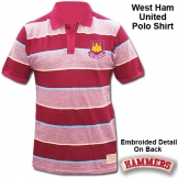 West Ham United Crest Polo Shirt West Ham United