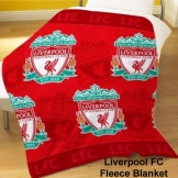 Liverpool FC Fleece Blanket  - liverpool fc