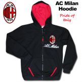 AC Milan Crest Zip Hoodie 