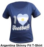 Argentina Skinny Fit T-Shirt 