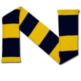Black & Gold Bar Scarf 