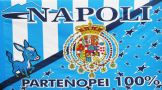 SSC Napoli Crest Flag 