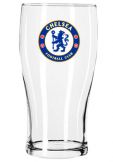 Chelsea FC Crest Pint Glass Chelsea