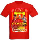 Steven Gerrard T-Shirt  - liverpool fc