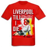 Steven Gerrard T-Shirt  - liverpool fc