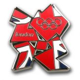 London 2012 Olympics Pin Badge England