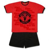 Manchester United Crest Adults Pyjamas Manchester United