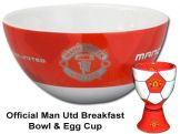 Man Utd Bowl & Egg Cup Manchester United
