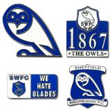 Sheffield Weds Pin Badges 