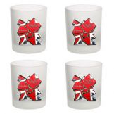 London 2012 Olympics Tumbler Glass Set 