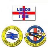Leeds Service Crew Pin Badges 