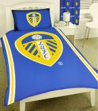 Leeds United Crest Single Duvet Set 