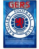 Rangers FC 3D Crest Poster 