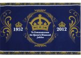 Queen Elizabeth II Diamond Jubilee Tea Towel England