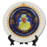 Queen Elizabeth II Diamond Jubilee Plate England