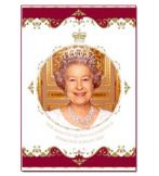 Queen Elizabeth II Diamond Jubilee Fridge Magnet England
