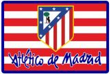 Atletico Madrid Crest Flag 