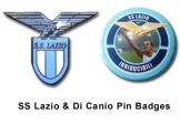 SS Lazio Pin Badge Set 