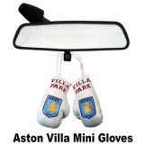 Aston Villa Mini Gloves for Car 