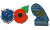 Sheffield Wednesday Poppy Pin Badge Set