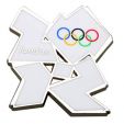 London 2012 Olympics Logo Pin Badge