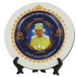 Queen Elizabeth II Diamond Jubilee Plate