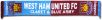 West Ham United Crest Scarf