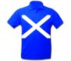 Scotland Saltire Flag Polo Shirt