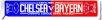 Chelsea v Bayern Munich Champions League Final Scarf