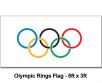 Giant Olympic Rings Flag