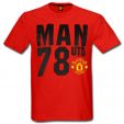 Manchester United 78 Crest T-Shirt