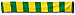 A Yellow & Green Bar Scarf