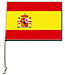 Spain Car Flag